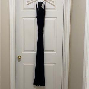 Ann Taylor LOFT black maxi dress